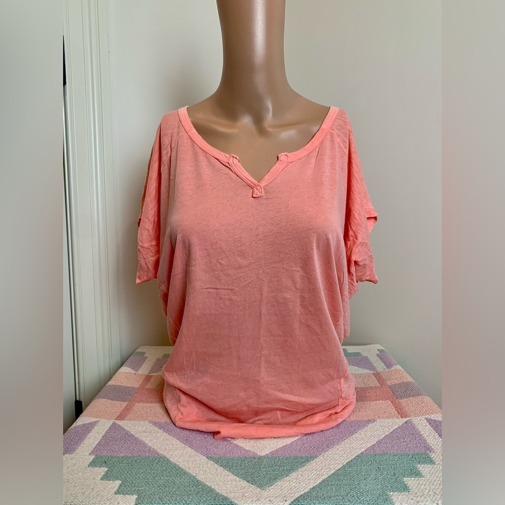 Revolve/Splendid dolman notch neck tee